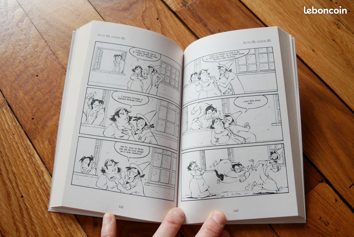 Livre "Le médecin malgré lui" Molière BD (image 3)