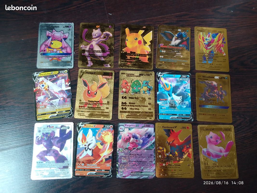 Lot de 215 cartes Pokémon (image 2)