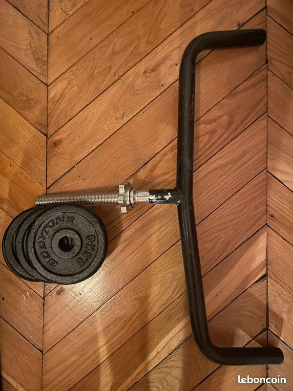 Barre musculation avant-bras rare (image 1)