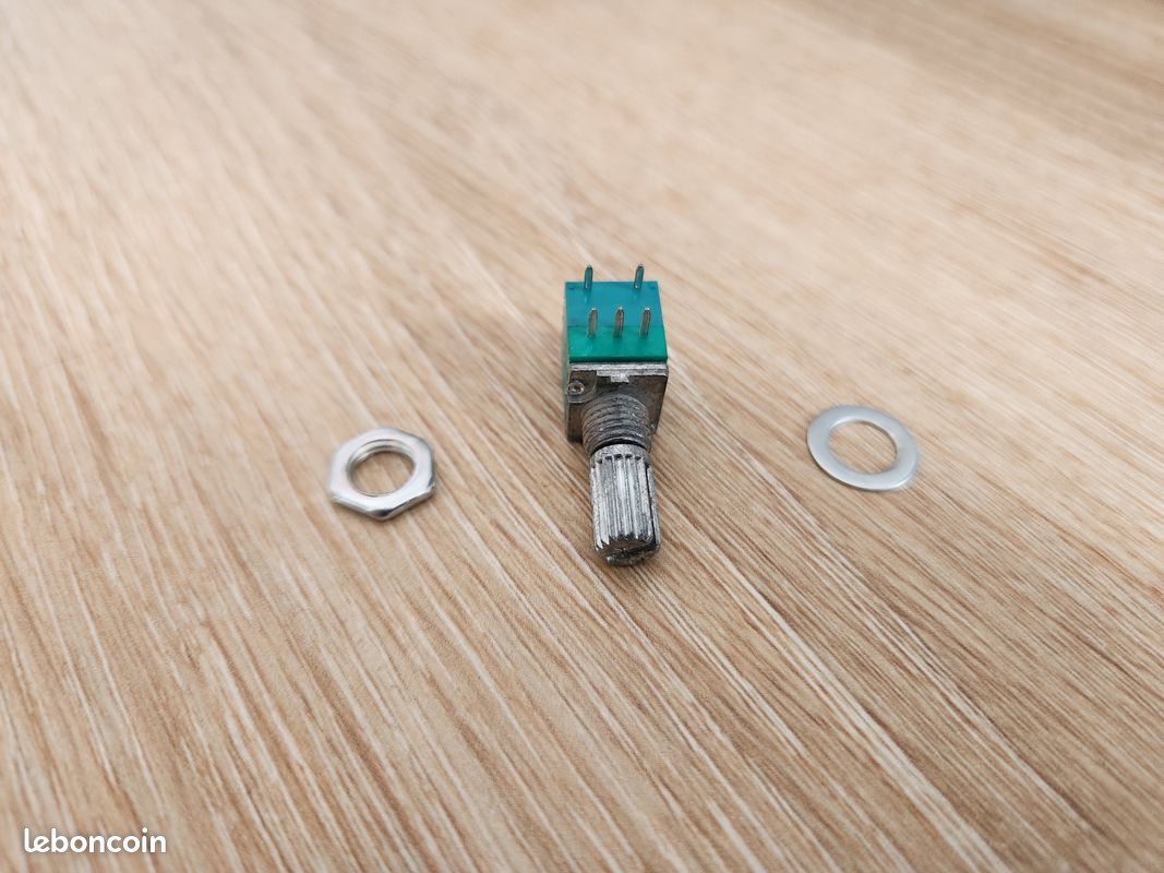 Bouton Potentiomètre Lunii B20k - Pièce De Rechange Pour Boîte à Histoires Lunii V2 - Nécessite Soudure