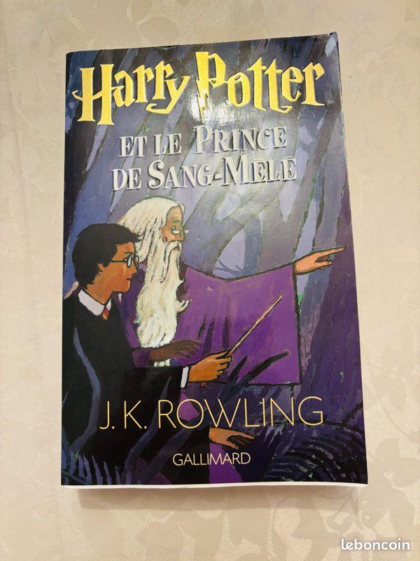 Harry Potter et le Prince de sang mêlé de J.K. Rowling aux éditions Gallimard. Volume 6 (image 1)