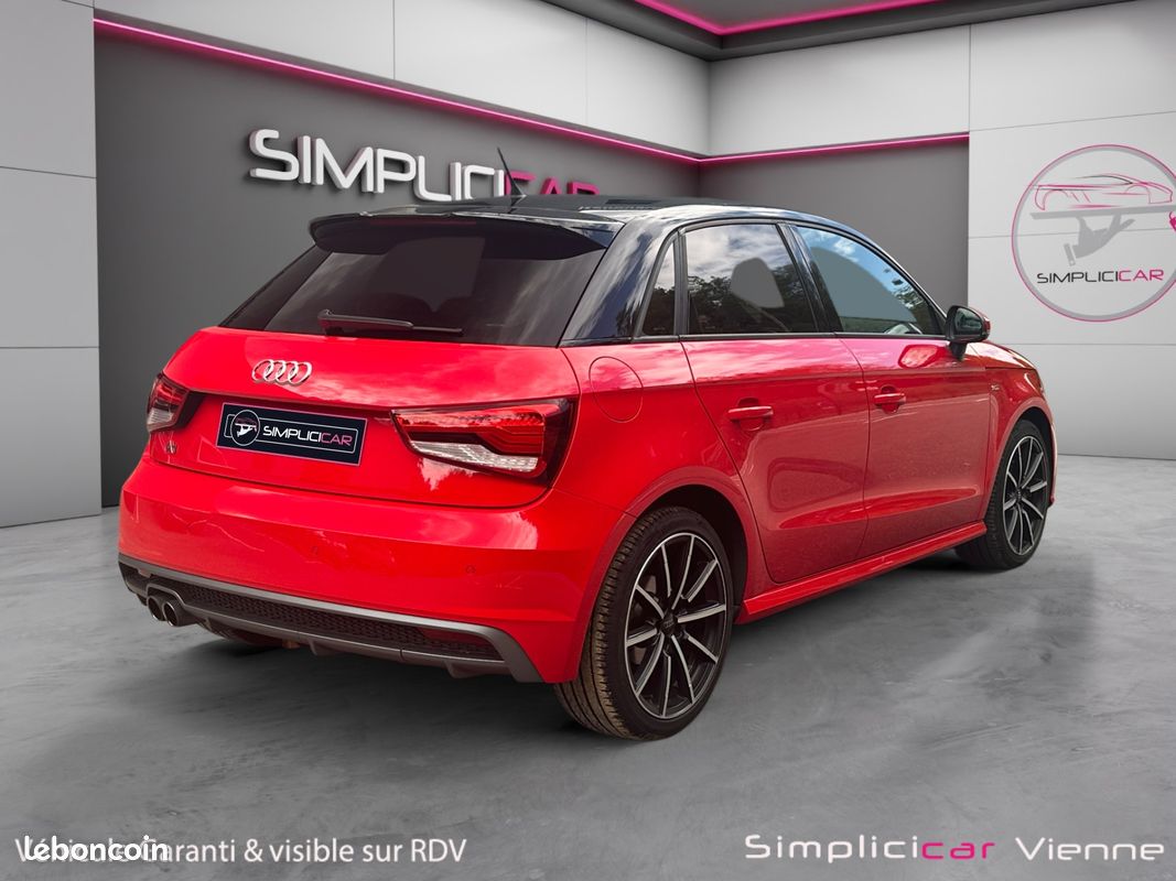 AUDI A1 SPORTBACK 1.4 TFSI S LINE S TRONIC 125Ch 1 ère main SUIVI AUDI Garantie 12 mois (image 3)