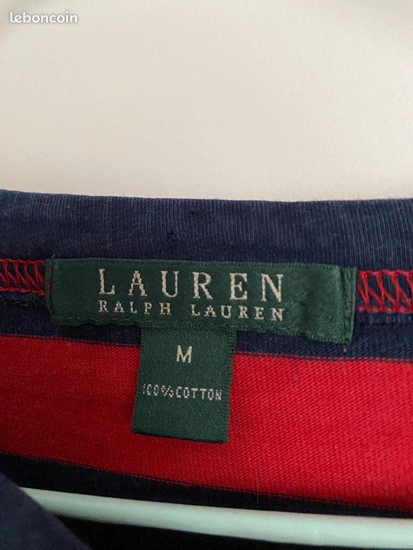 Haut col large Marque : Ralph Lauren Taille : M (image 2)