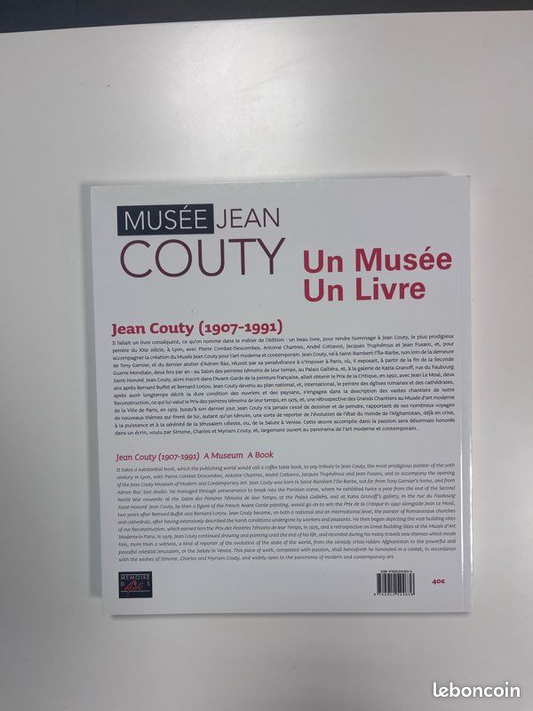 Un musée un livre Jean couty (image 2)