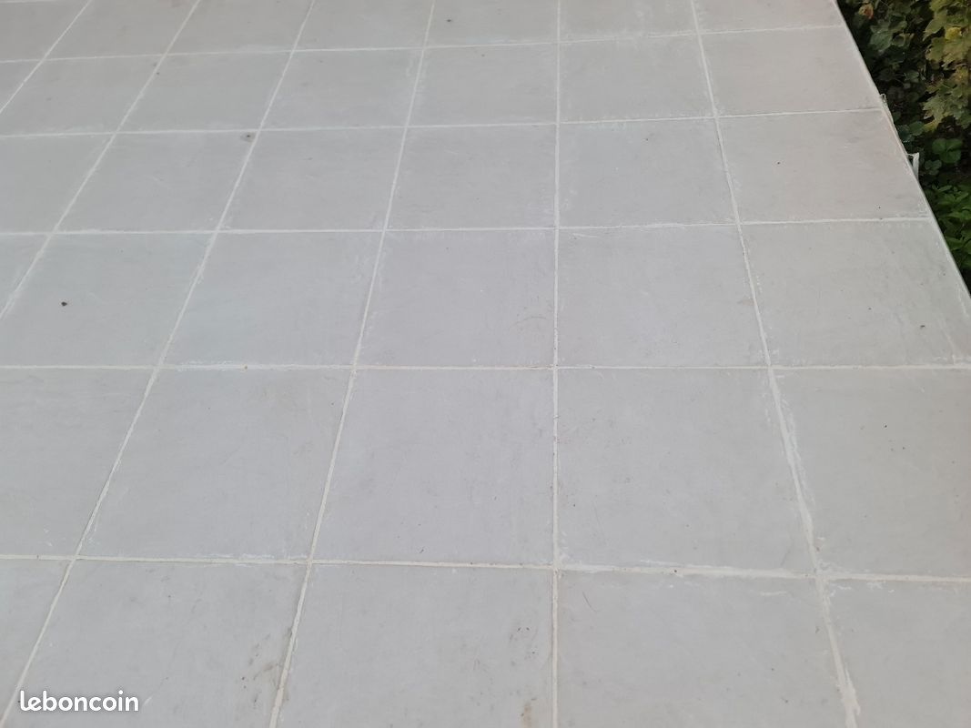 Carrelage extérieur grès 45×45 beige (image 1)