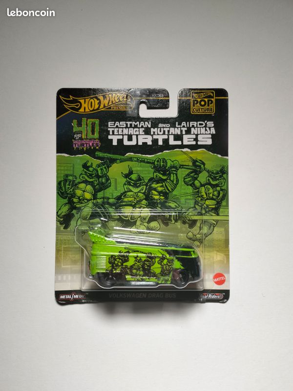Volkswagen T1 Drag Bus Hotwheels Ninja Turtles Jeux Jouets