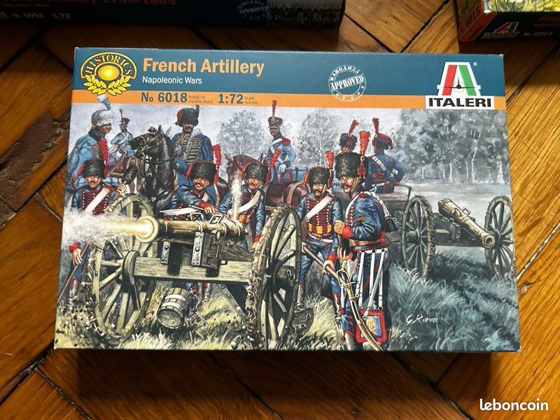 Lot figurines Italeri 1/72 époque Guerres Napoléoniennes (image 4)