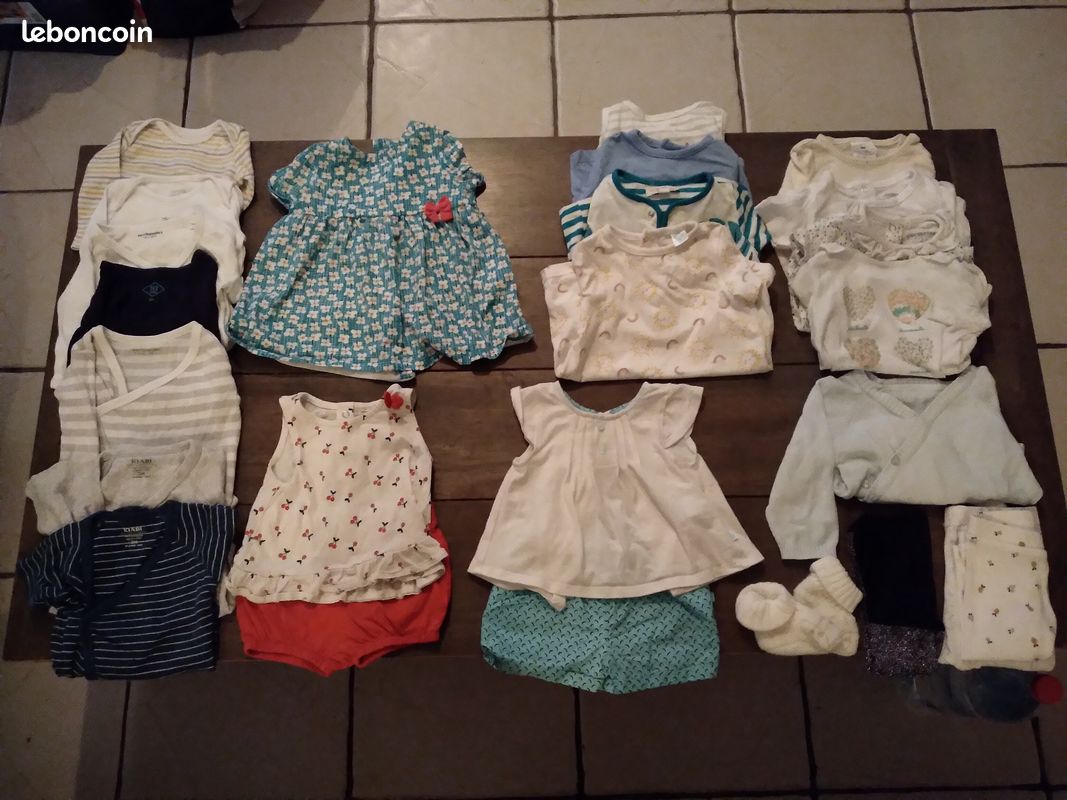 Lot vêtements bébé fille 3 mois (image 3)