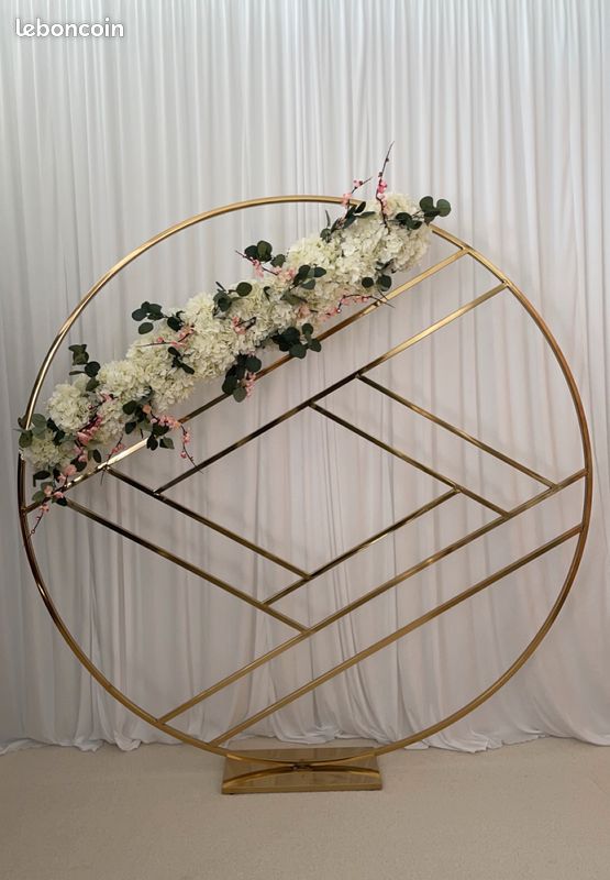 Backdrop rond or 200cm à vendre - Services évènementiels