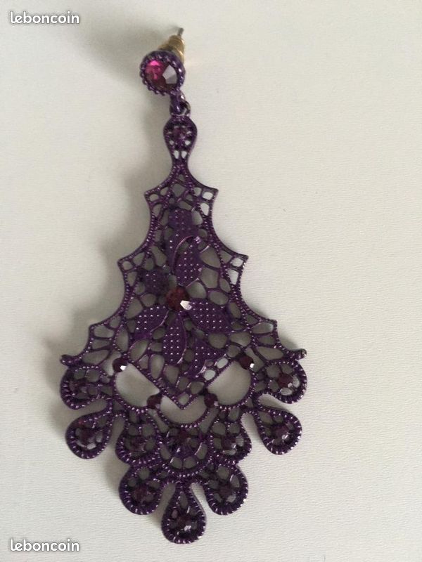 Boucles d’oreilles fantaisie (image 3)