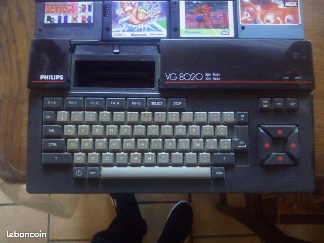 Boîte Vide Pour MSX 2 Version Française - Philips - Pour Pièces