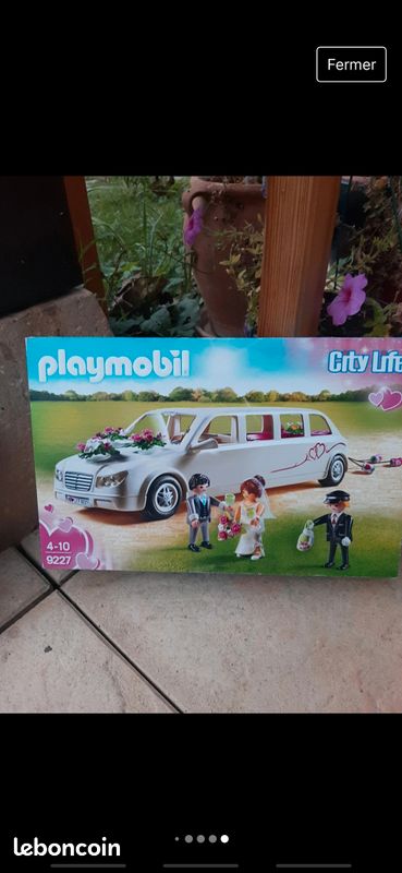 Playmobil limousine et mariés (image 1)