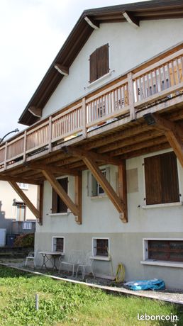 Villa cluses 3 appartements