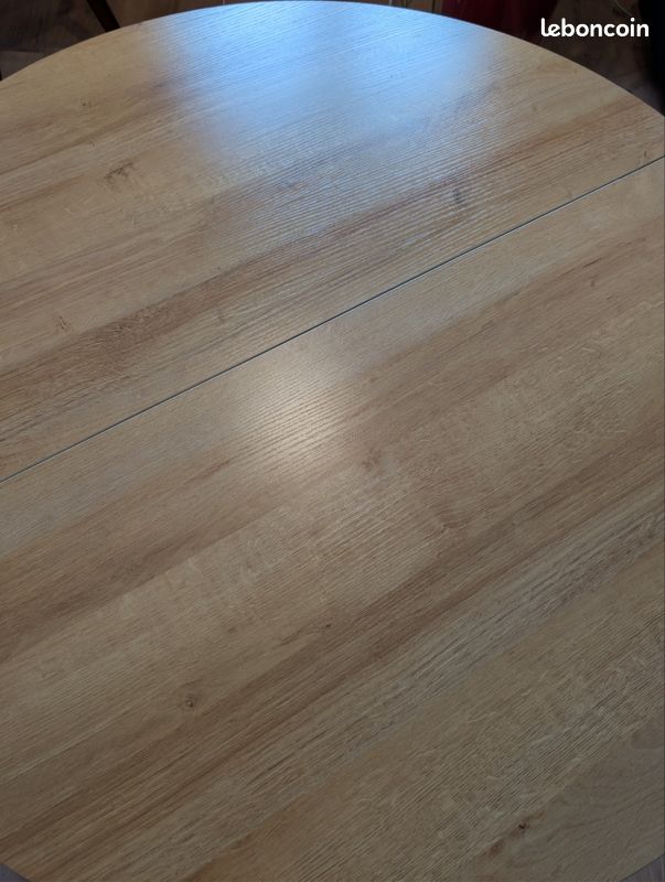 Table ronde bois (image 2)