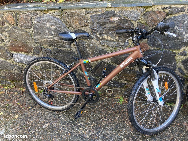 Vélo B’Twin Enfant Marron (image 4)