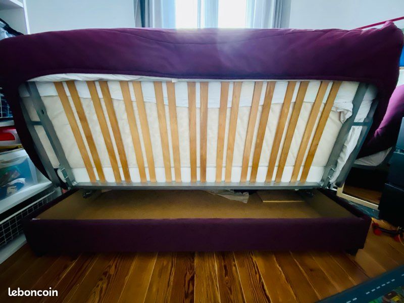 Canapé Clic clac 140x190 matelas BULTEX (image 4)