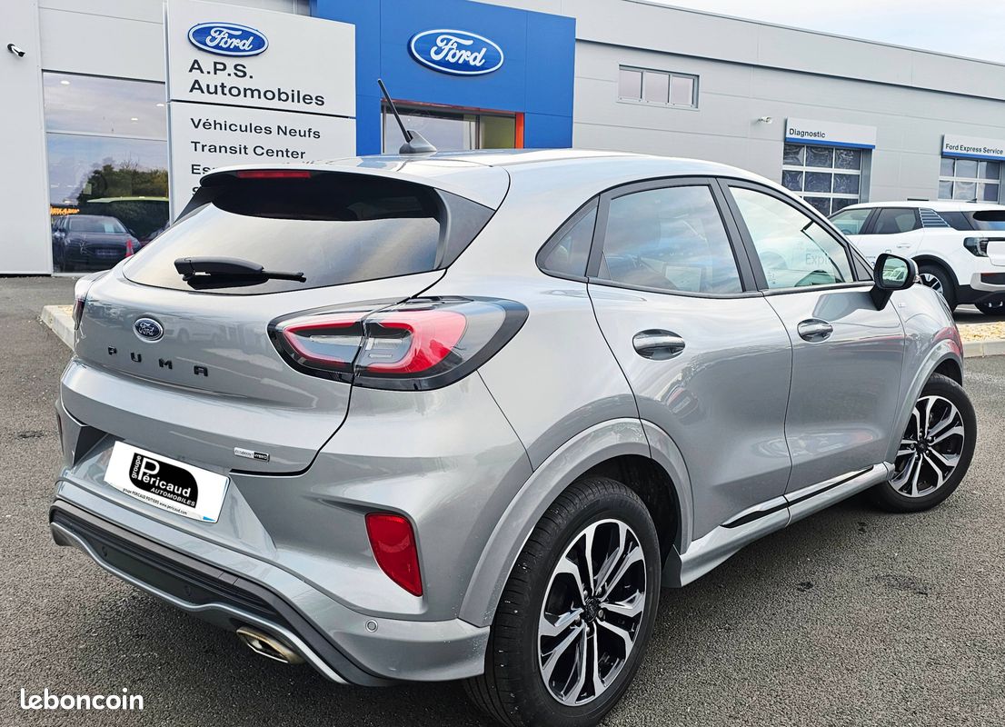 Ford puma 1.0 ecoboost 125 mhev s&s bvm6 st-line / gps / attelage (image 2)