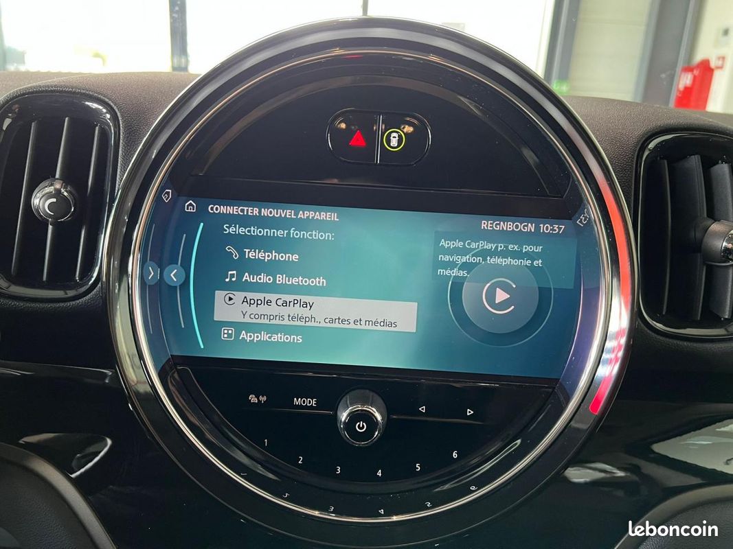 MINI COUNTRYMAN F60 COOPER SE 125ch + 95ch ALL4 BVA 6 Caméra Carplay LED Union Jack (image 10)