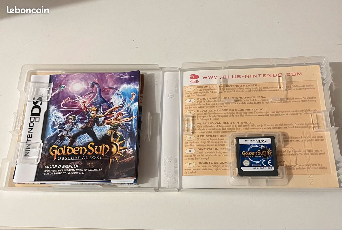 Golden Sun Obscure Aurore Nintendo DS (image 2)