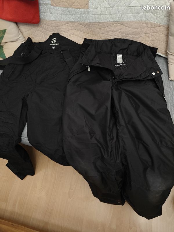 Pantalon ski noir taille S (image 1)