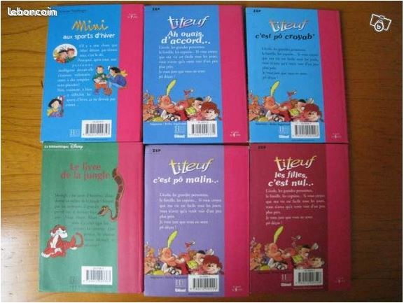 Livres bibliothèque rose et Titeuf (image 2)