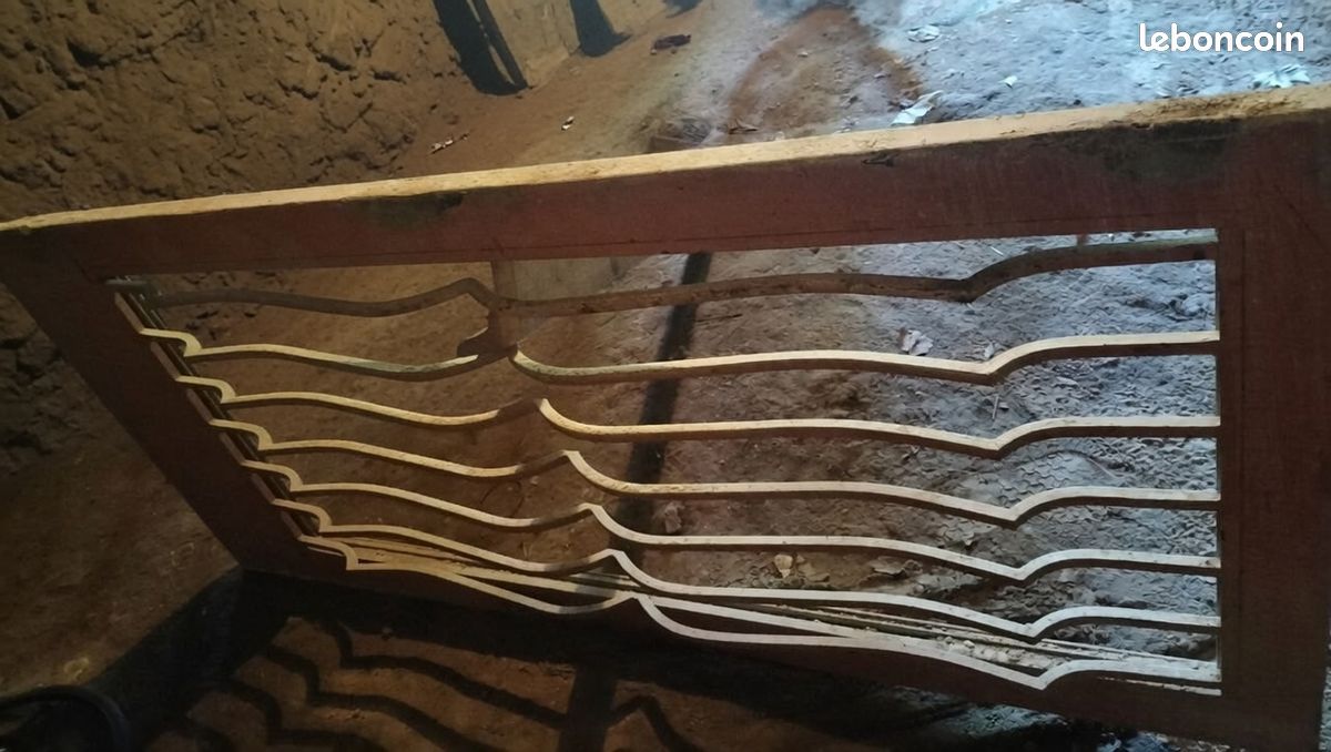 Porte / Grille de sécurité en métal lourde – 185,5 x 82 cm (image 4)