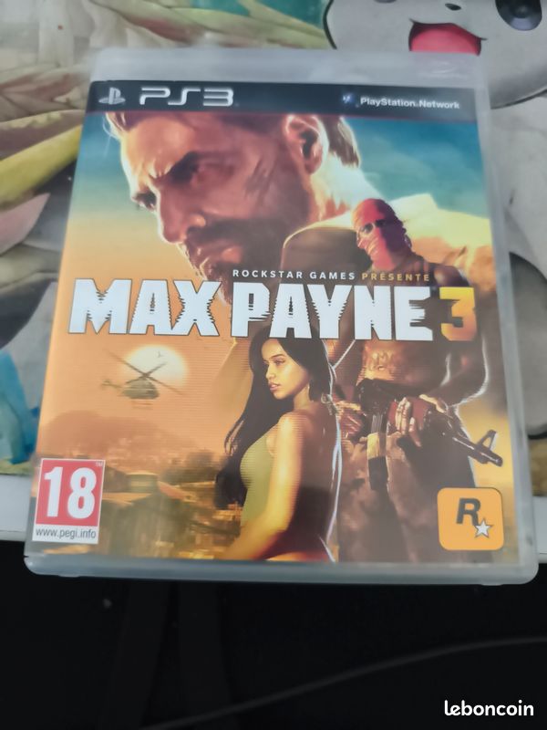 JEU PS2 : Max Payne / Jeu d 'action pour Playstation 2/ Avec astuce de jeu !!!! EUR 7,90 - FR