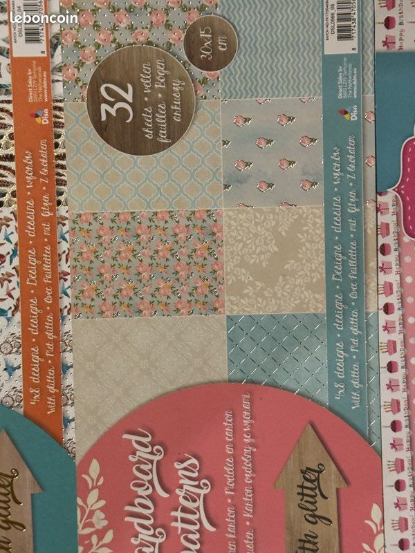 DIY bloc de papiers cartonnés neufs (image 6)