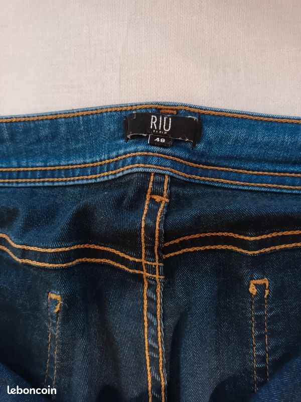 Jean femme Jacqueline Riu t. 48 (image 2)