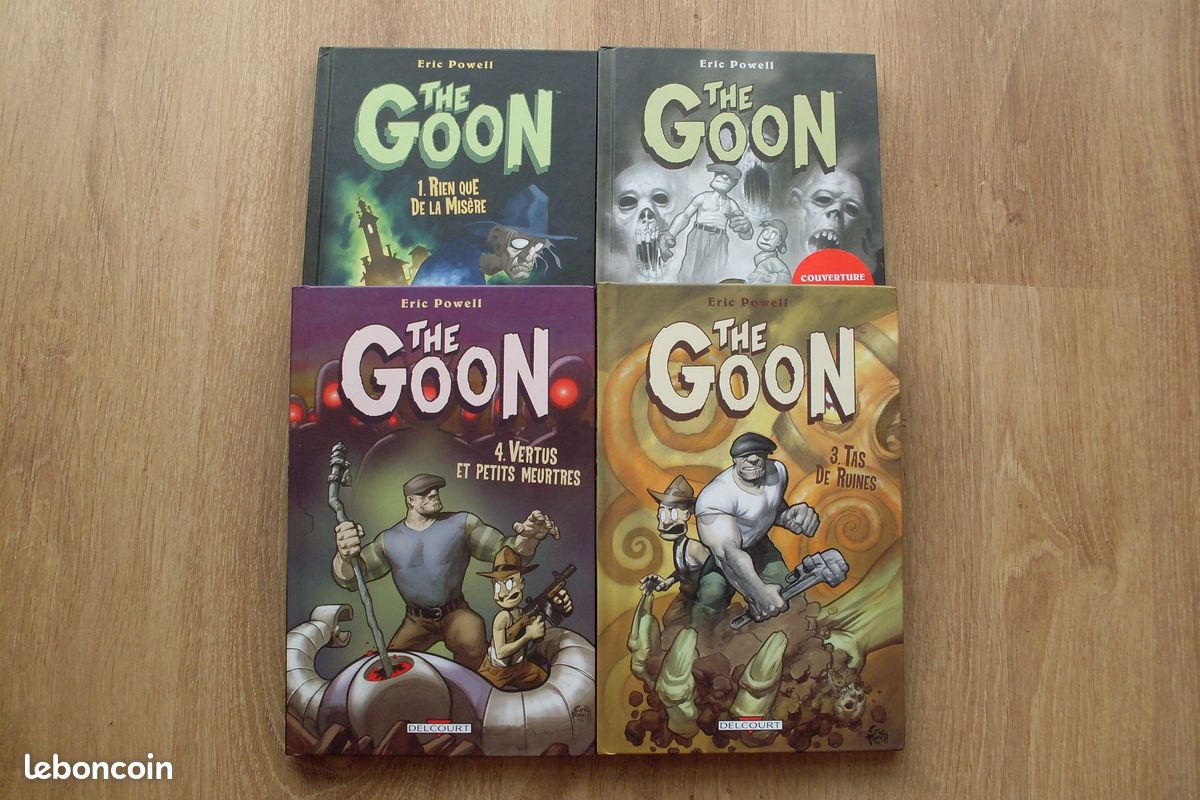 BD THE GOON t1 à t4 en EO Eric POWELL (image 1)