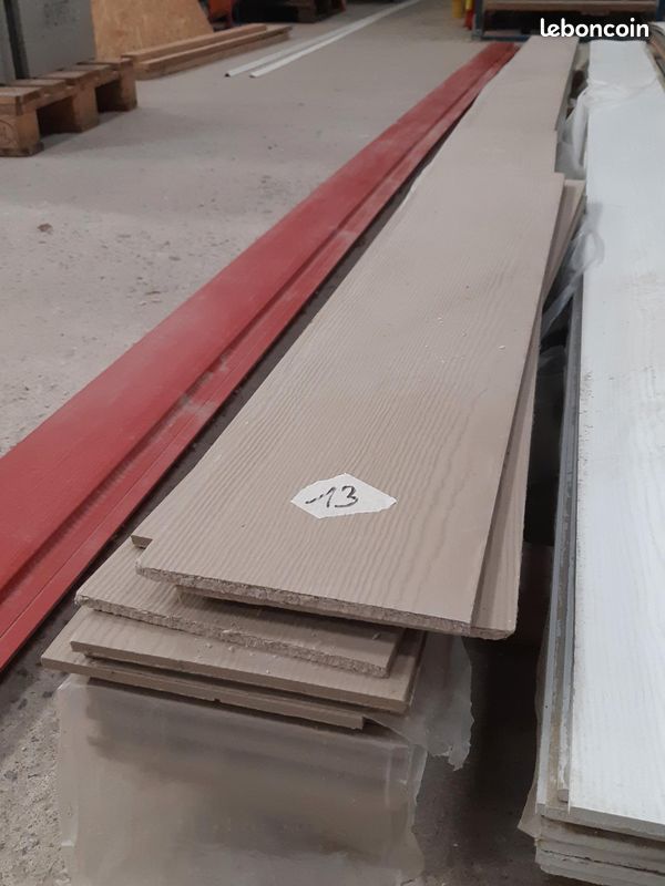 Bardage fibre ciment James Hardie Khaki brown JH20-30 7,848m² (image 1)