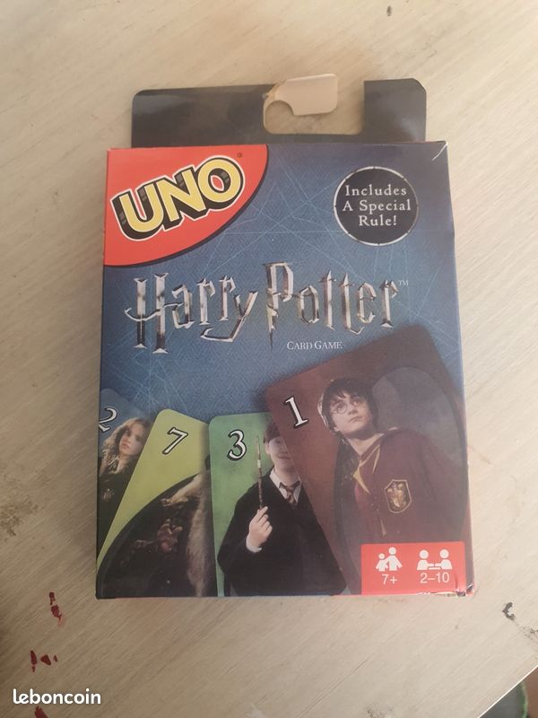 Jeu de cartes UNO Harry Potter (image 1)
