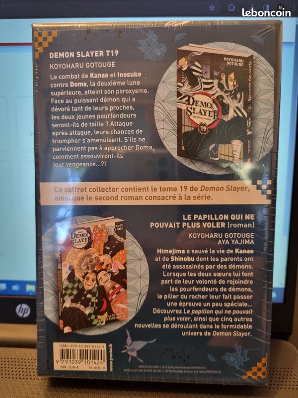Coffret collector Demon Slayer T.19 neuf sous blister (image 2)