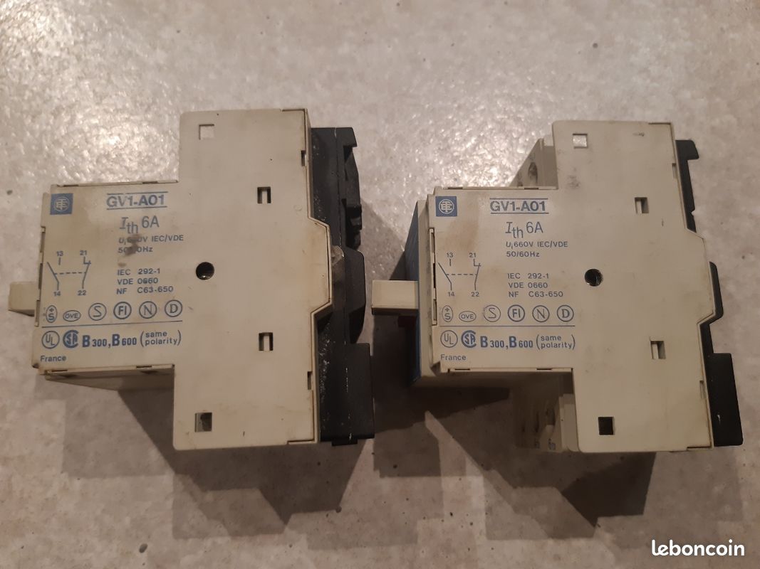 Disjoncteur Télémécanique GV1-A01 – ATF 1 – Occasion