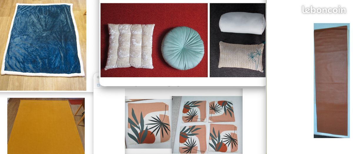 Toute une foule d’objets de décorations & autres pour votre intérieur : cafetière Senséo, tableaux, lampes à poser, coffret de rangement, compositions florales, housses voiture, nappes, assiettes, etc (image 6)