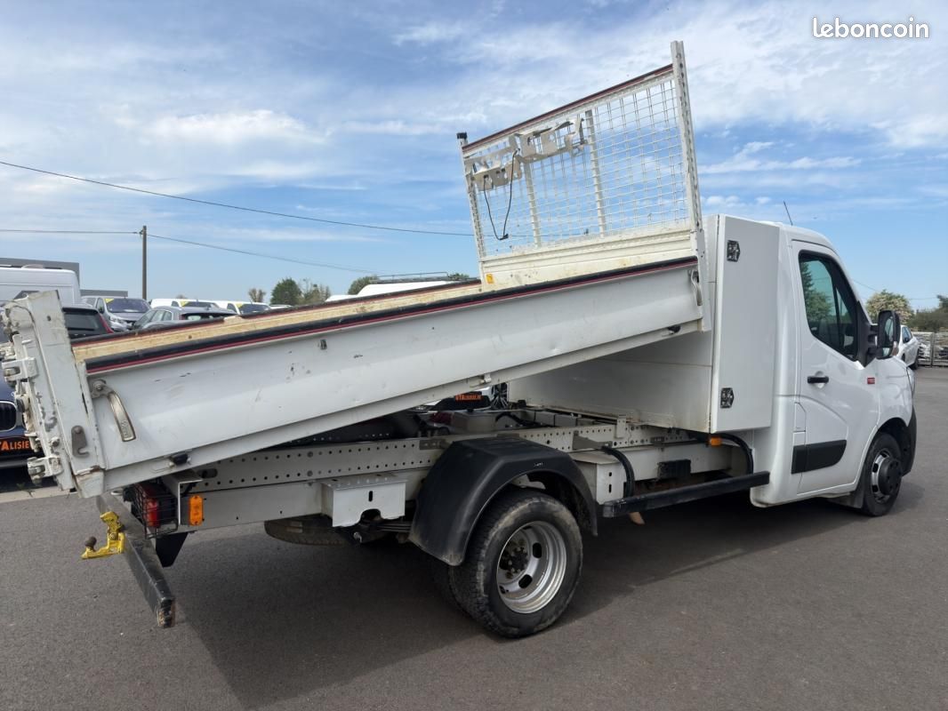 Renault Master Benne SIMPLE BS PROP RJ3500 L3+COFFRE DCI 130 CONFORT (image 9)