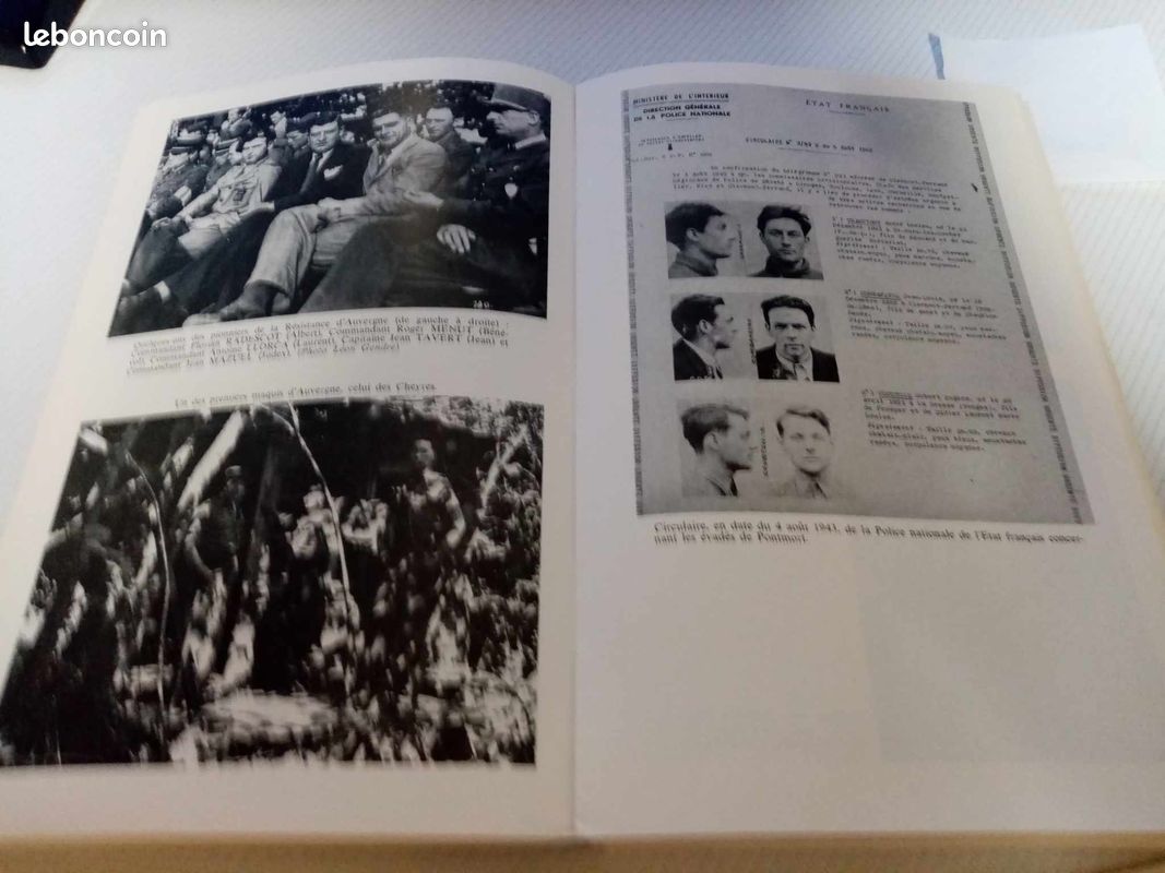 Livre a nous auvergne sur la resistance (image 3)