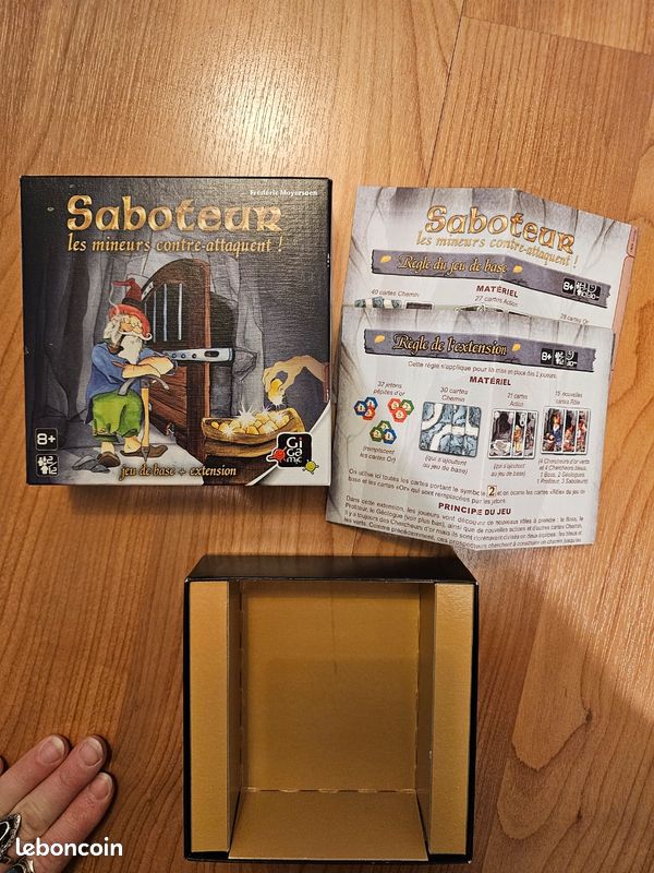 Jeu saboteur - les mineurs contre attaquent (image 3)