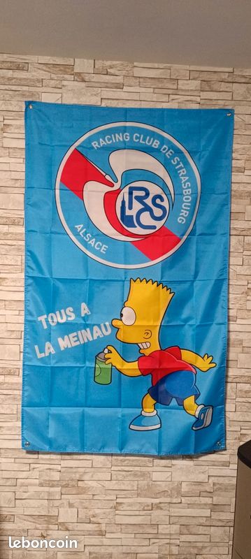 RC RACING CLUB DE STRASBOURG fanion wimpel pennant
