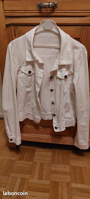Blouson blanc (image 1)