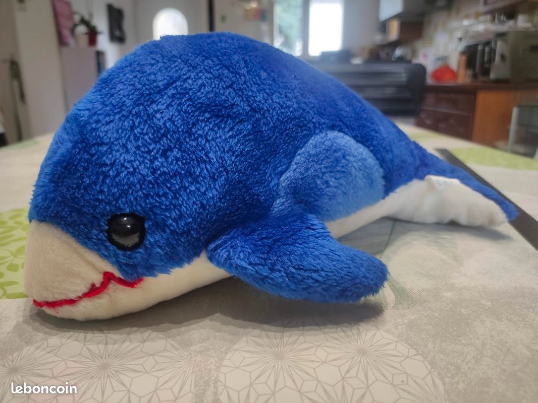 Peluche dauphin - 35 cm (image 2)
