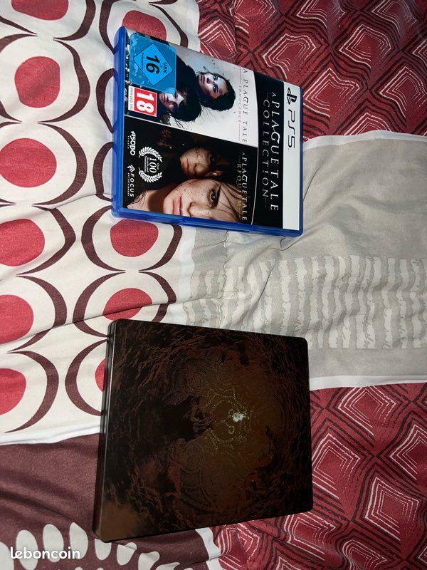 Coffret A Plague Tale 1 et 2 PS5 quasi neuf (image 1)