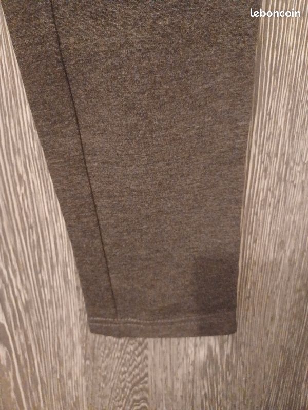 Jean skinny gris chiné coupé droite (image 6)