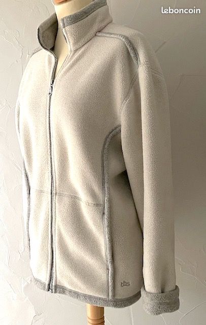 VESTE POLAIRE (GILET BLOUSON) Taille 46 - 48 XXL Marque TBS en très bon état (image 1)