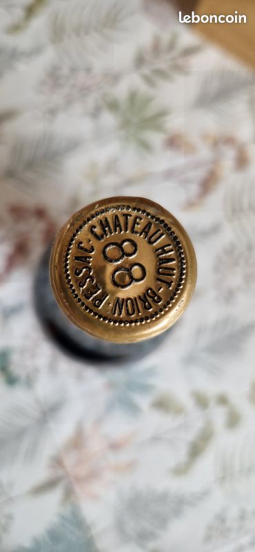 Bouteille vin rouge Bordeaux Chateau HAUT-BRION 1988 (image 7)