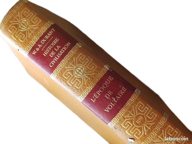 [Livre] Histoire de la civilisation: L'Époque de Voltaire II - Bon état (image 1)