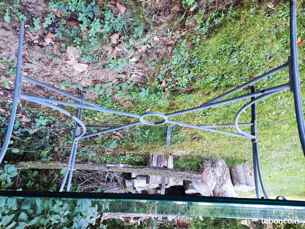 Table plateau verre (image 4)