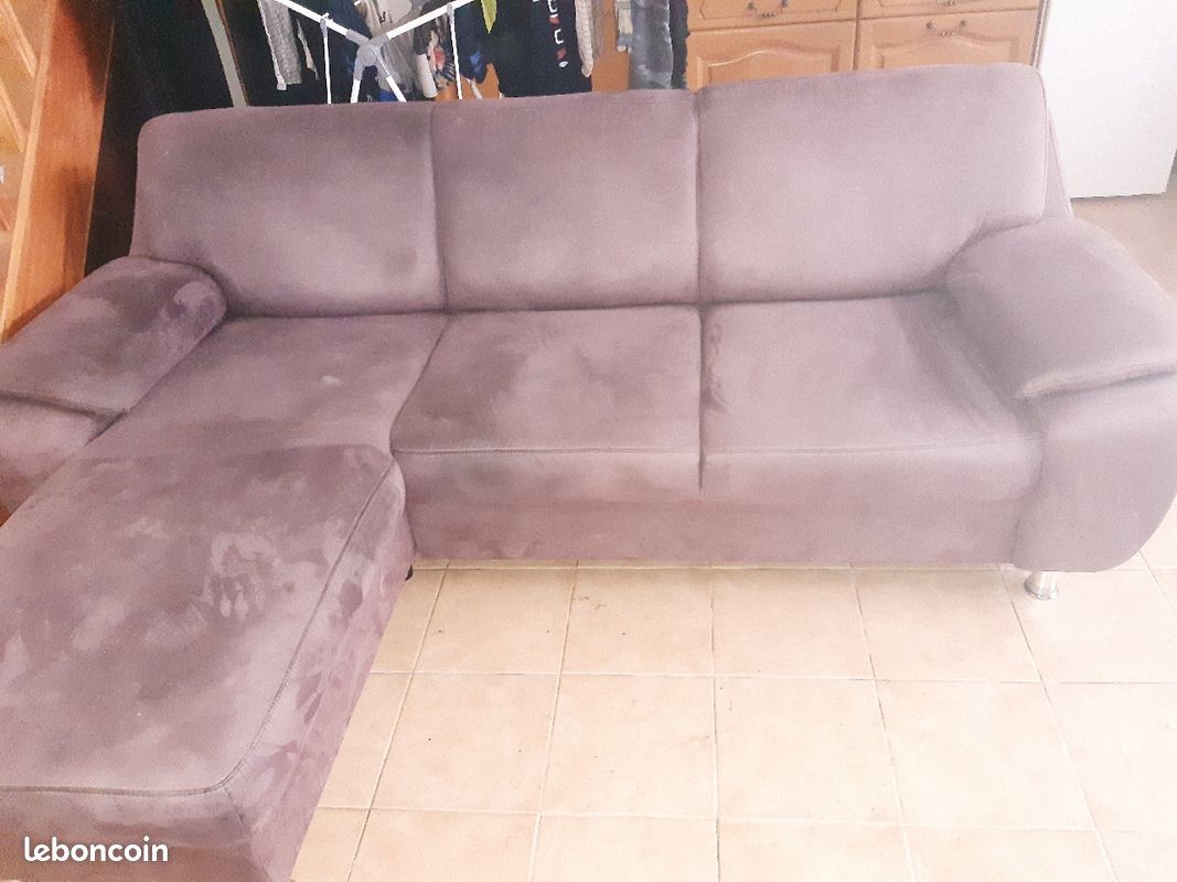 Canapé velour (image 2)