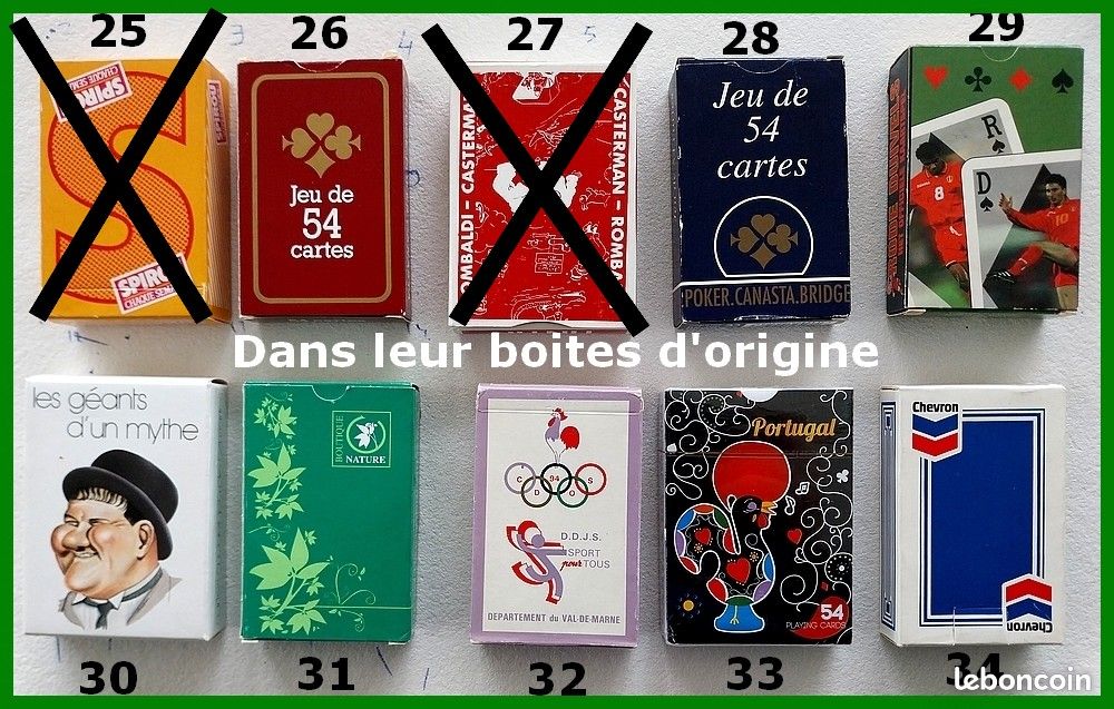 Cartes à jouer à collectionner (image 3)