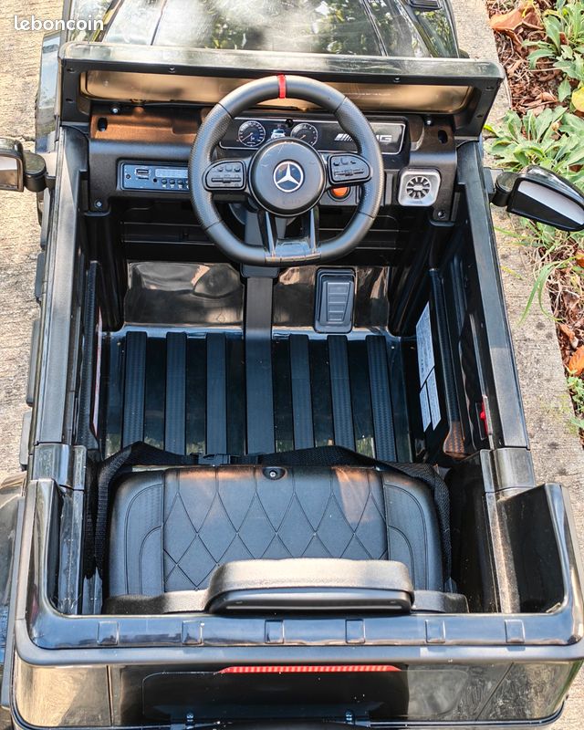 đ Mercedes G63 AMG Ă©lectrique enfant â TĂ©lĂ©commandĂ©e â Comme neuve (image 4)